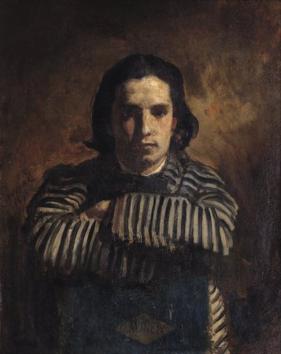 Portrait of Claude Monet, 1865 by Gilbert Alexandre de Severac